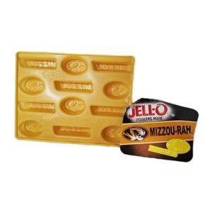 University Of Missouri MIZZOU-RAH JELL-O Jigglers Mold Jello Shots Ice TIGERS